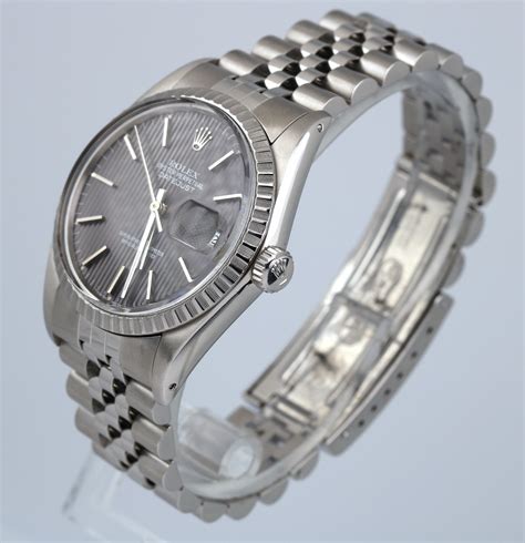 rolex gray tapestry datejust|Rolex Datejust website.